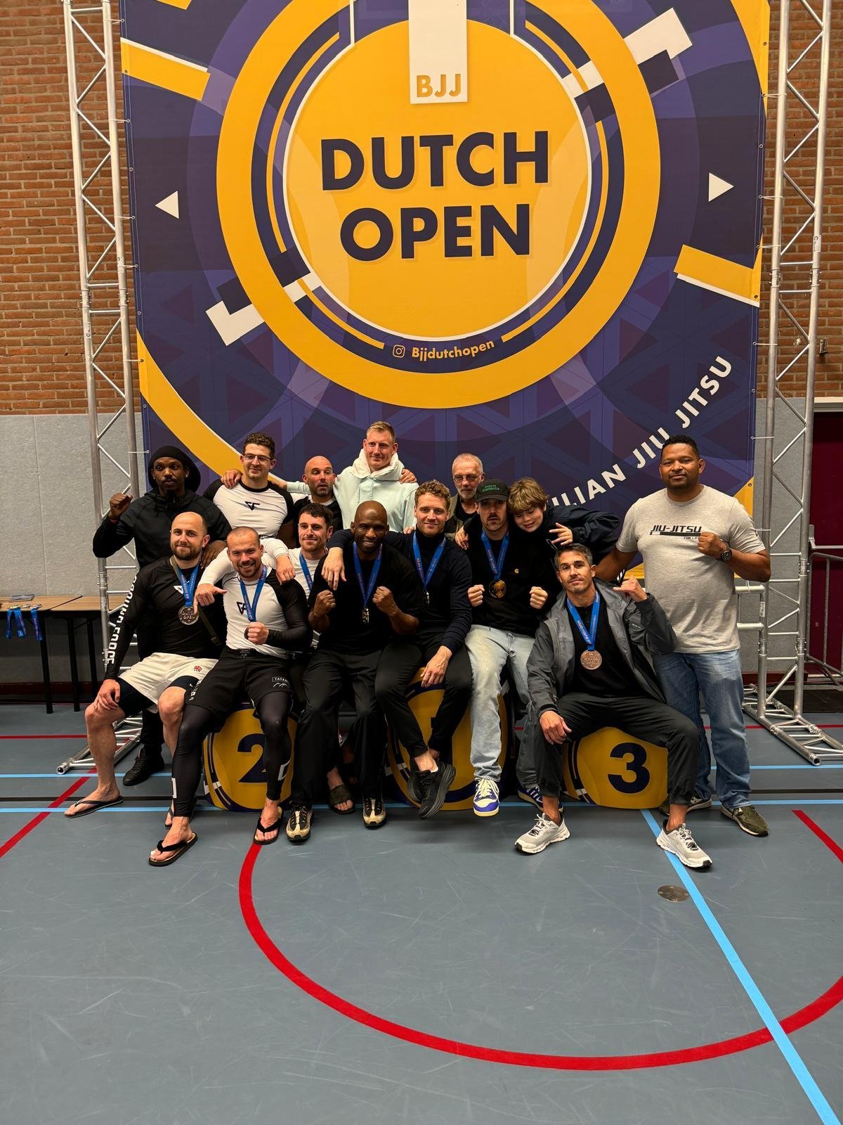 Team at the Dutch Open No Gi