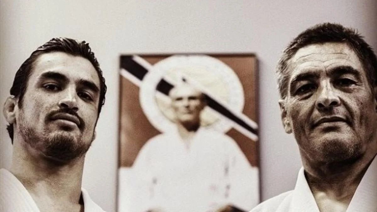 AmsterdamBJJ team after a Rickson Gracie seminar